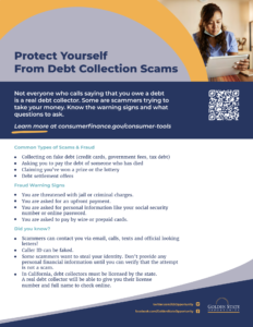 Protect yourself from debt collection scams