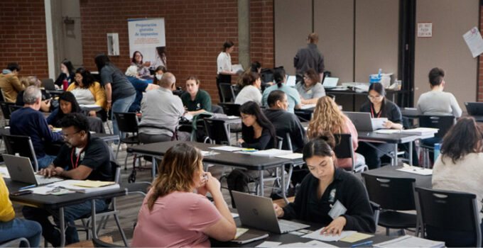 Free Tax Prep event at WLCAC, 2024