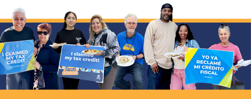 Claiming tax credits and filing for free.