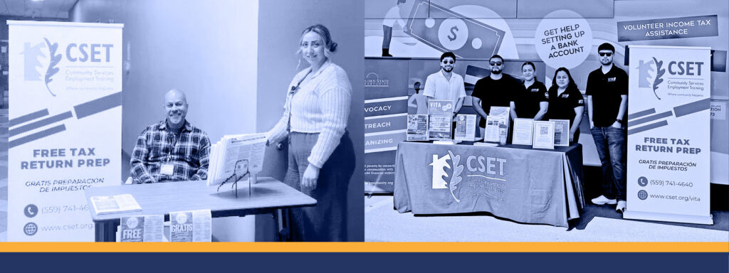 Free Tax Prep Teams from Community Services and Employment Training